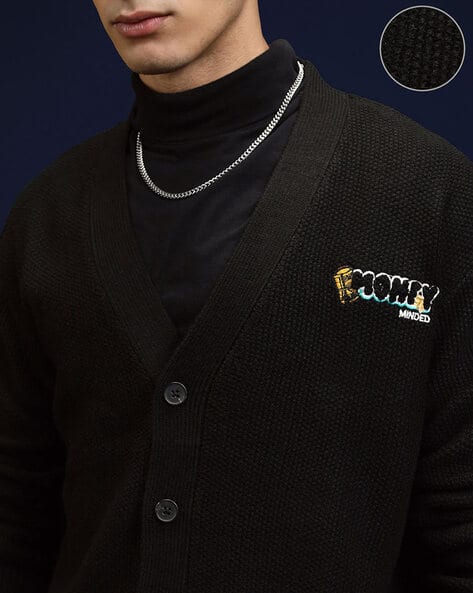 Buy Black Sweaters & Cardigans for Men by Highlander Online | Ajio.com
