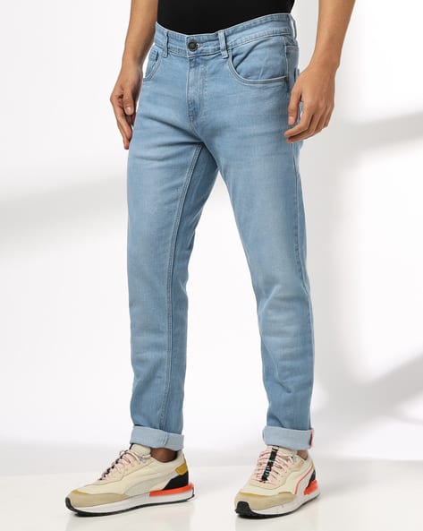 JOHN PLAYERS JEANS Men Lightly Washed Skinny Fit Jeans