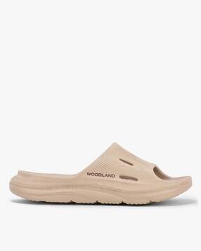 woodland Men Perforated Open-Toe Slides-picture-11