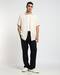 Checked Relaxed Fit Shirt in Double Cloth