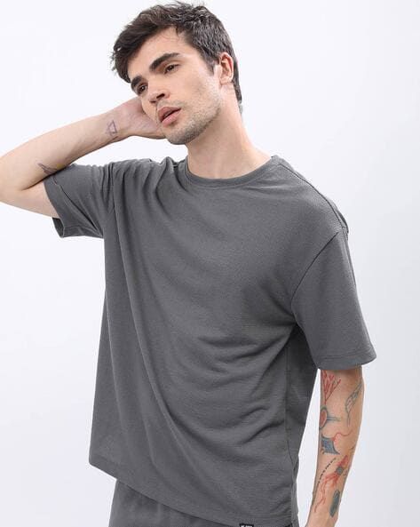 Highlander Men Oversized Crew-Neck T-Shirt