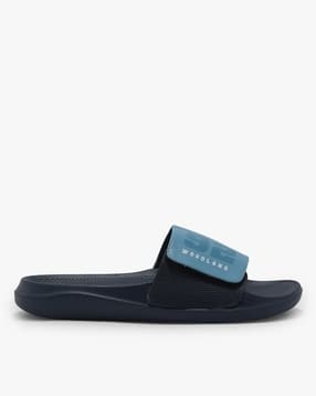 woodland Men Numeric Print Slides-picture-36