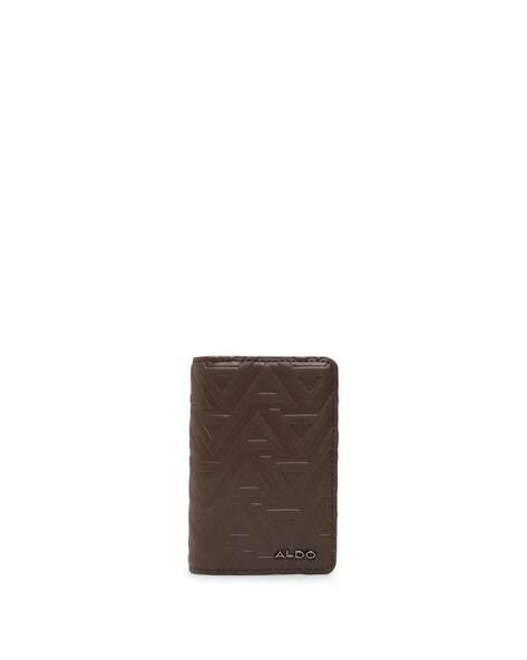 ALDO Men Bi-Fold Wallet with Snap Closure