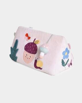 Printed Wedge-Shaped Triangle Support Pillow