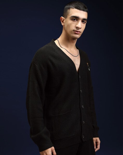 トップス HAIGHT SMOKERS CARDIGAN L Buy Black Sweaters & Cardigans for Men by Highlander Online | Ajio.com