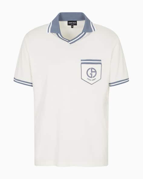 Silk Pique Jersey Regular Fit Polo T-Shirt