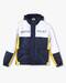 Boys Colourblock Regular Fit Hooded Jacket with Flap Pockets