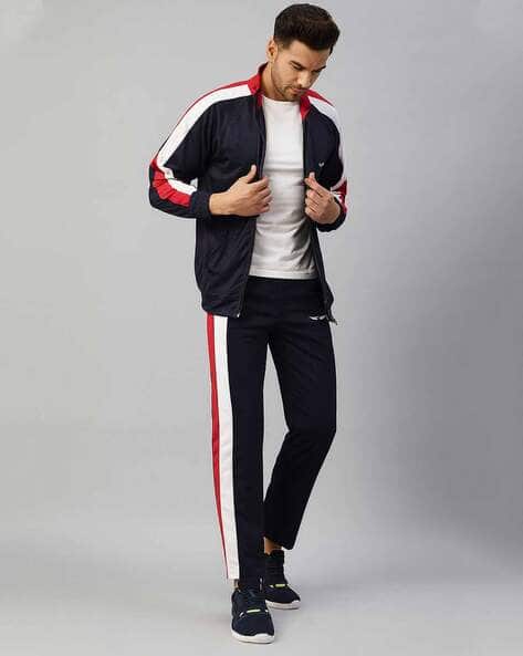 NEONOMAD Men Colourblock Regular Fit Training Tracksuits