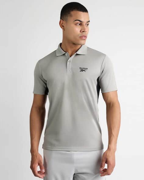 Reebok Men Printed Regular Fit T-shirt