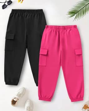 trampoline Girls Pack of 2 Joggers with Elasticated Waist -picture-16