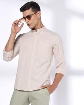Men Slim Fit Shirt