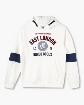 lee cooper Boys Typographic Print Regular Fit Hoodie-picture-37