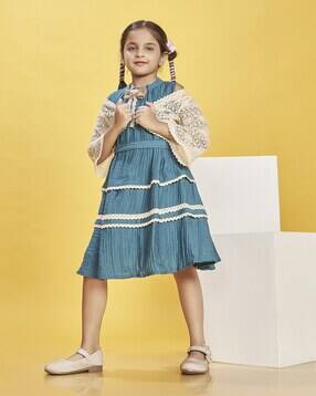 peppermint Girls Embellished Shift Dress-picture-14