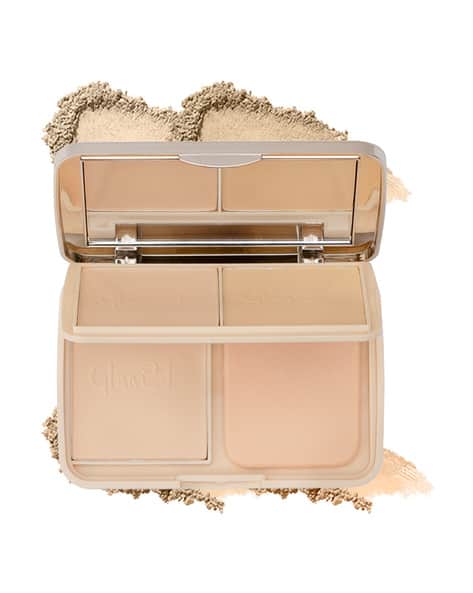 Glam 21 Women Natural Oil-Control 3-in-1 Compact Powder Dark