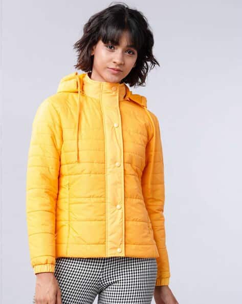 Tokyo Talkies Orange Puffer Jacket Womens Tokyo Talkies Great