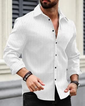 voroxy x ag Men Checked Regular Fit Shirt-picture-41
