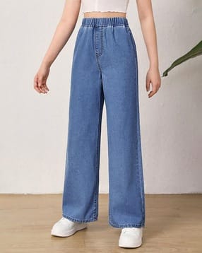 adbucks Girls High Rise Straight Jeans-picture-17