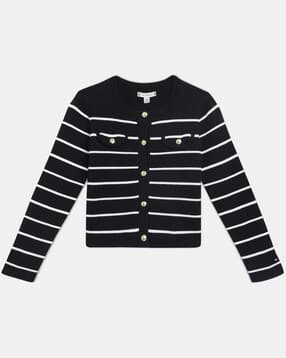 tommy hilfiger Grils Striped Jacket-picture-53