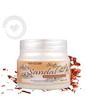 skin secrets Women Sandal Massage Cream with Sandalwood Oil-picture-15