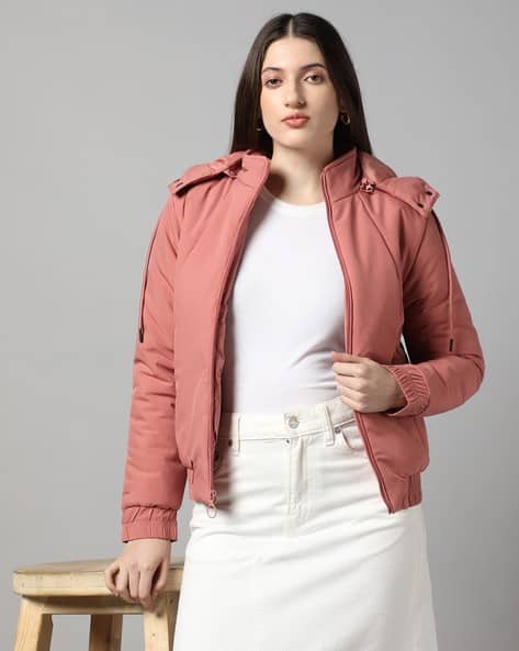 Fort Collins Women Semi-Lightweight Jacket with Detachable Hood