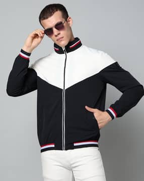 u.s. polo assn. Men Colourblock Regular Fit Bomber Jacket-picture-15