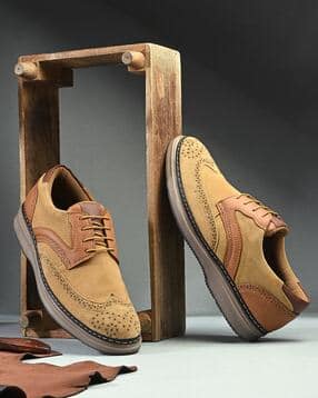 eego italy Men Brogues with Leather Upper-picture-28