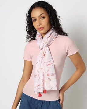 yousta Women Printed Casual Stole-picture-16