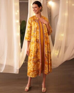 zelena Women Embroidered A-Line Dress-picture-48