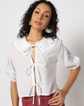 Women Embroidered Top