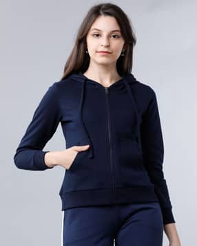 tokyo talkies Women Regular Fit Hoodie with Zip Closure-picture-13