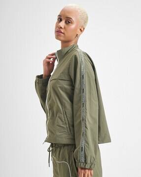 tokyo talkies Women Relaxed Fit Zip-Front Jacket -picture-46