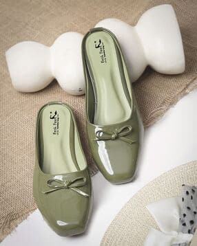 Women Regular Fit Slip-On Mules-image-14