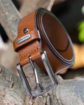 red tape Men Wide Textured Belt-picture-47