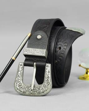 celtic Men Classic Belt with Buckle Closure-picture-35