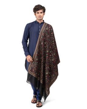 naureen Men Floral Regular Stole-picture-26