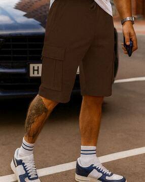 buda jeans co Men Regular Fit Cargo Shorts with Insert Pockets-picture-40