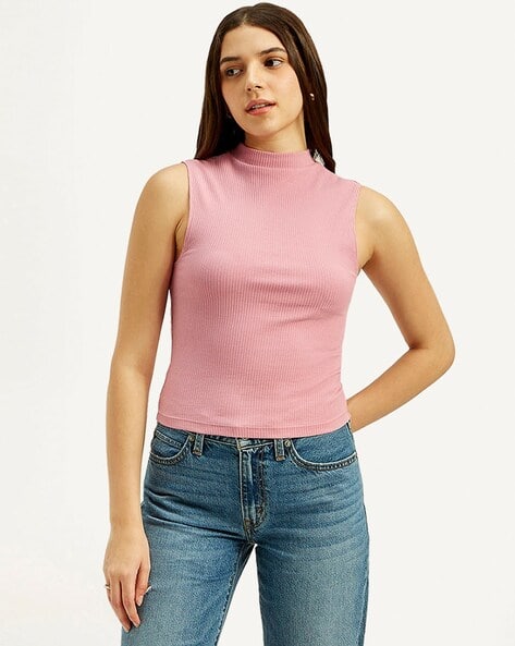 LEVI'S Women Ribbed Slim Fit Top Offers & Cashback
