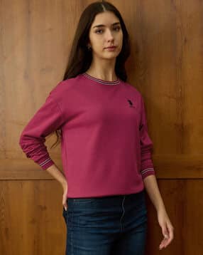 u.s. polo assn. Women Oversized Fit Sweatshirt-picture-11