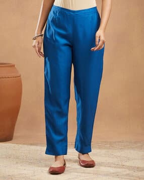 fabindia  Women Silk Ethnic Pant-picture-31