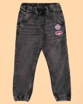 pantaloons junior Boys Washed Jogger Jeans-picture-11
