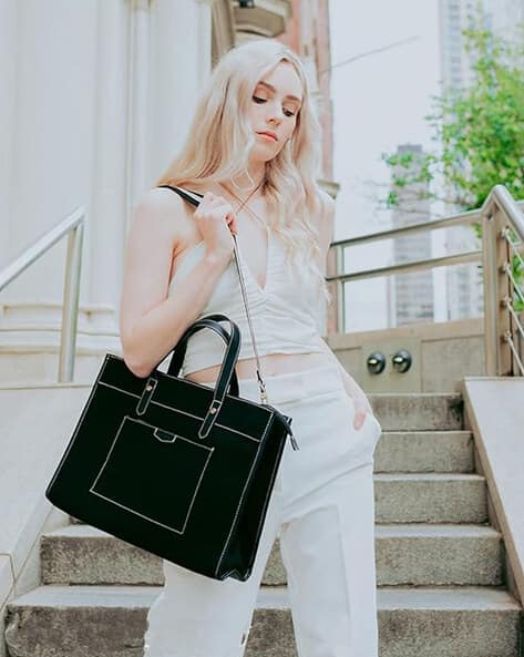 Women Tote Bag with Detachable Strap