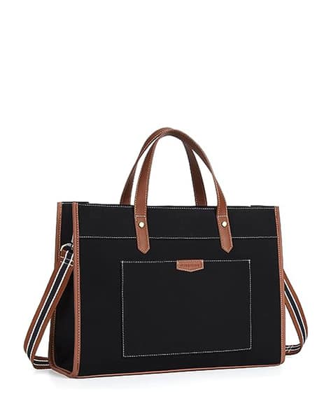 Women Laptop Tote Bag with Detachable Straps - Main Image