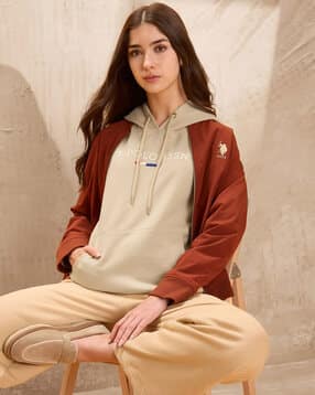 Women Loose Fit Sweatshirt-image-4