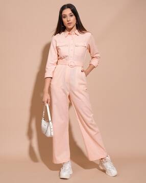 tokyo talkies Women Jumpsuit with Waist Belt-picture-35