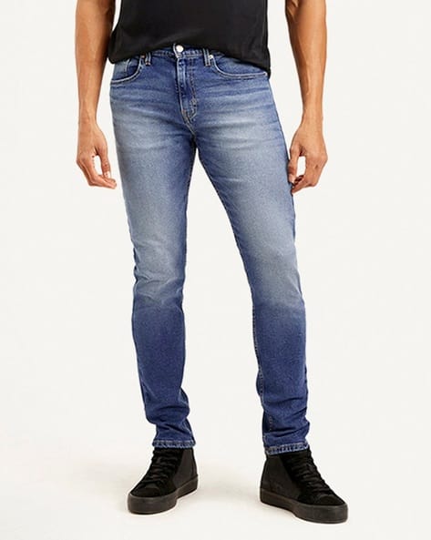 LEVI'S Men 512 Lightly Washed Tapered Fit Jeans