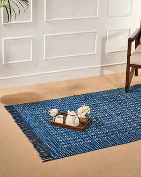 fabindia Rectangle Cotton Blend Printed Dhurrie-picture-17