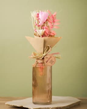 fabindia Pink Mehak Dried Flowers-picture-13