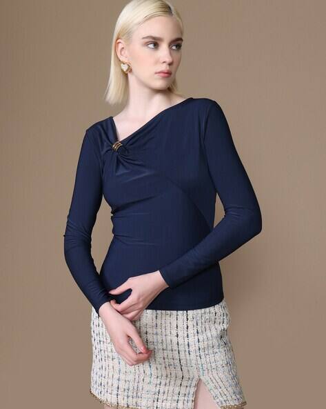 Kazo Women Regular Fit Top with Full Sleeves