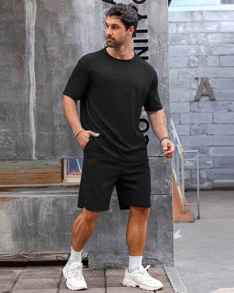Vogaan Men T-Shirt & Shorts Co-Ord Set