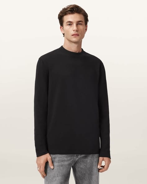 Buy Jet Black Tshirts for Men by ALL SAINTS Online | Ajio.com